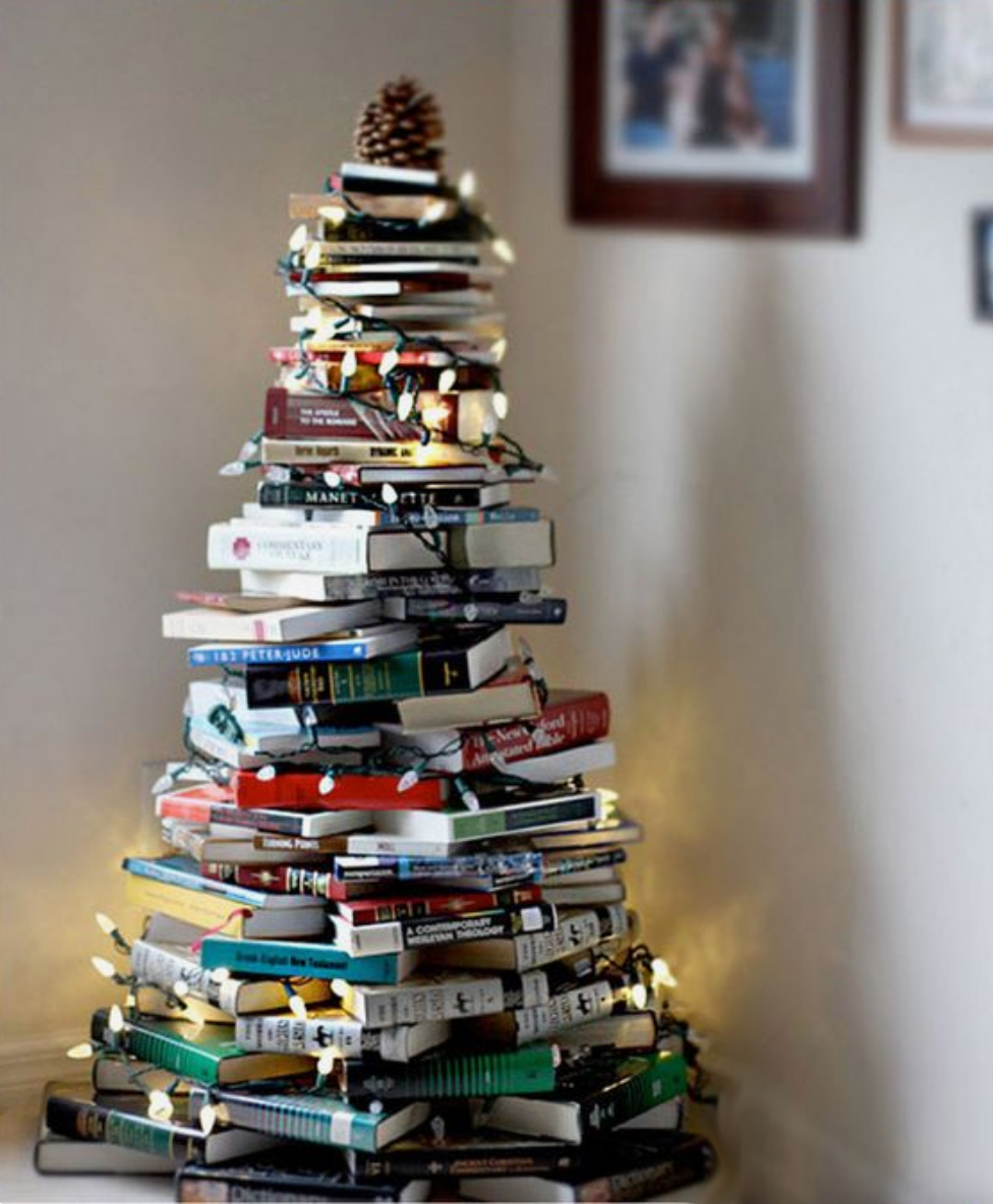 Holiday Book Tree